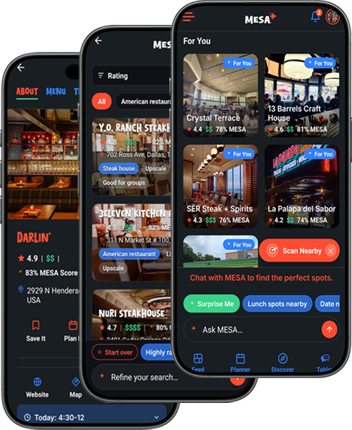 MESA app preview